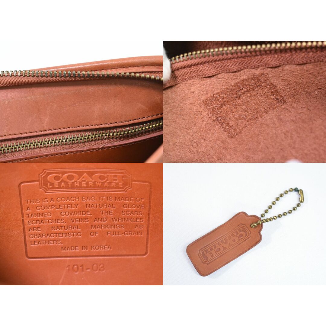 COACH - 本物 コーチ COACH レザー ショルダーバッグ ポシェット COACH - 本物 コーチ COACH レザー ショルダーバッグ ポシェット