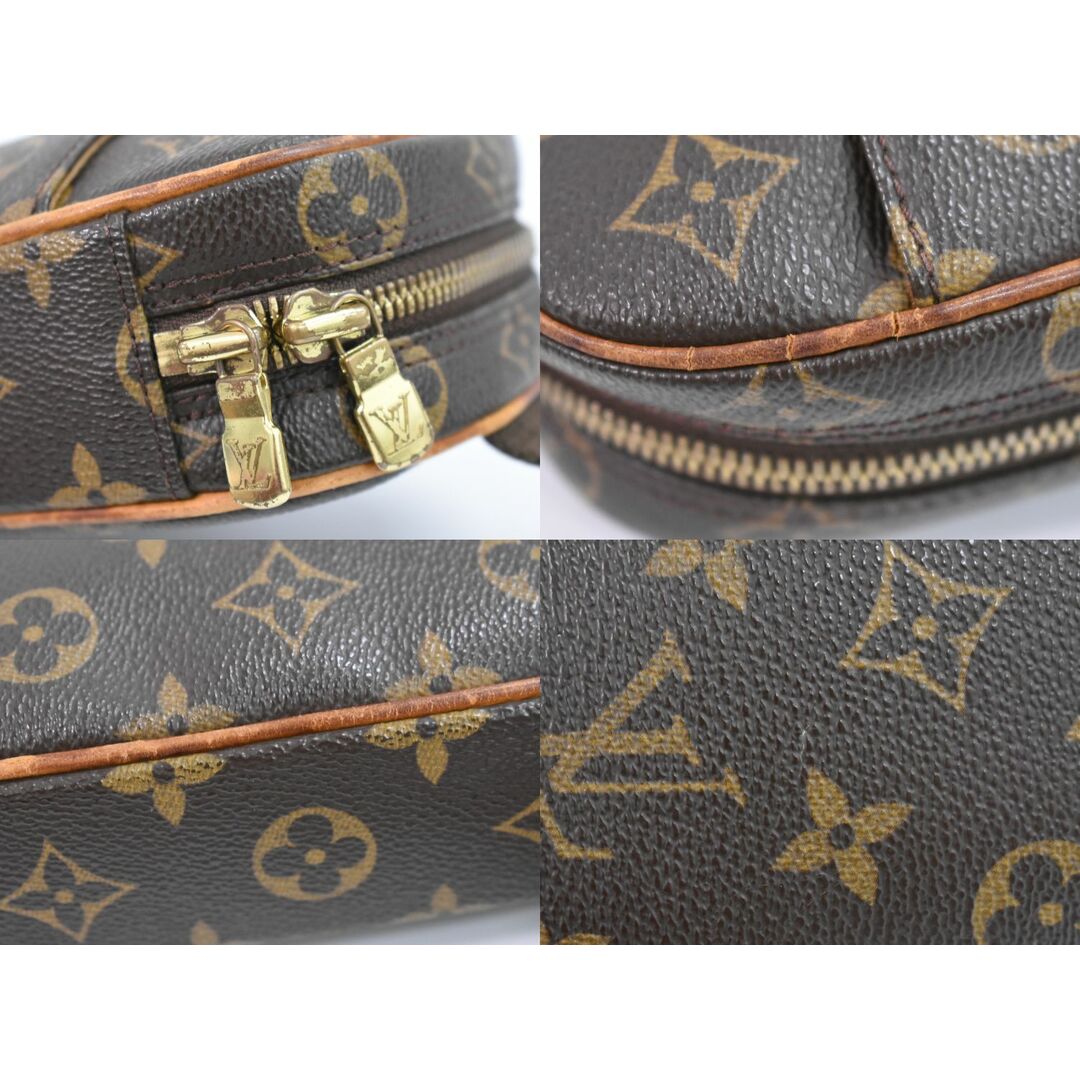 LOUIS VUITTON(ルイヴィトン)の本物 ルイヴィトン LOUIS VUITTON LV ポシェットガンジュ モノグラム ボディバッグ ショルダーバッグ ブラウン M51870 Pochette Gange ビトン バッグ 中古	 メンズのバッグ(ボディーバッグ)の商品写真