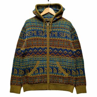 Supreme - SUPREME シュプリーム ×The North Face 22AW NT52212I Zip Up Hooded Sweater ジップ ニット セーター マルチ サイズM 正規品 / 34343