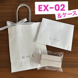 RMK - RMK デューイーメルト リップカラー EX-02 ＋ ケース ＋ 紙袋