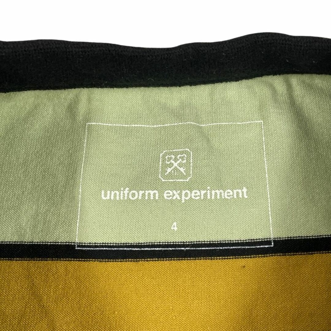 uniform experiment(ユニフォームエクスペリメント)のUNIFORM EXPERIMENT ユニフォームエクスペリメント 23AW 品番 UE-232011 MULTI BORDER S/S TEE Tシャツ 半袖 ブラウン 4 正規品 / B5380 メンズのトップス(Tシャツ/カットソー(半袖/袖なし))の商品写真