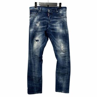 ディースクエアード(DSQUARED2)のDSQUARED2 ディースクエアード 品番 S74LB0822 加工 デニムパンツ インディゴ サイズ46 正規品 / 34332(デニム/ジーンズ)