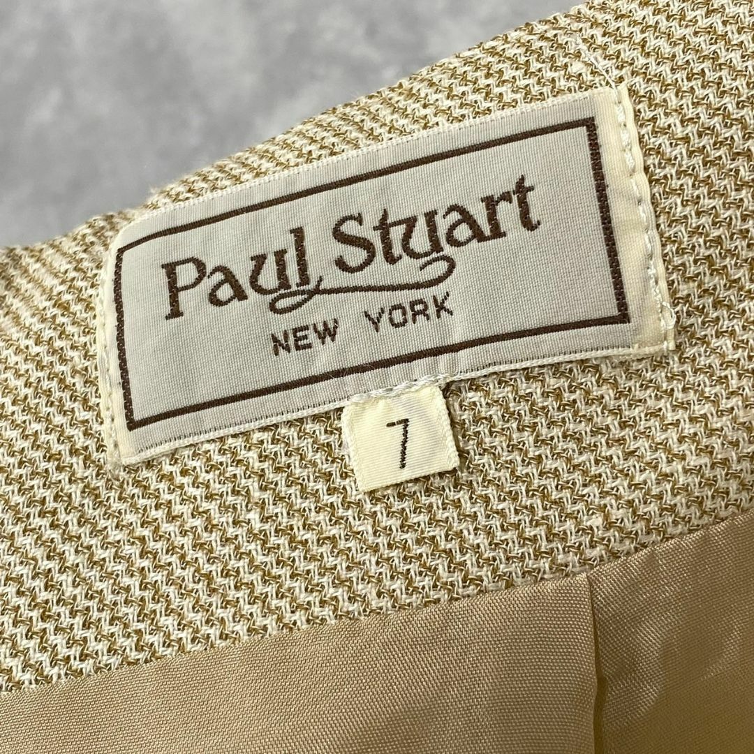 Paul Stuart(ポールスチュアート)の『Paul Stuart』ポールスチュアート (7) リネンセットアップ レディースのジャケット/アウター(テーラードジャケット)の商品写真