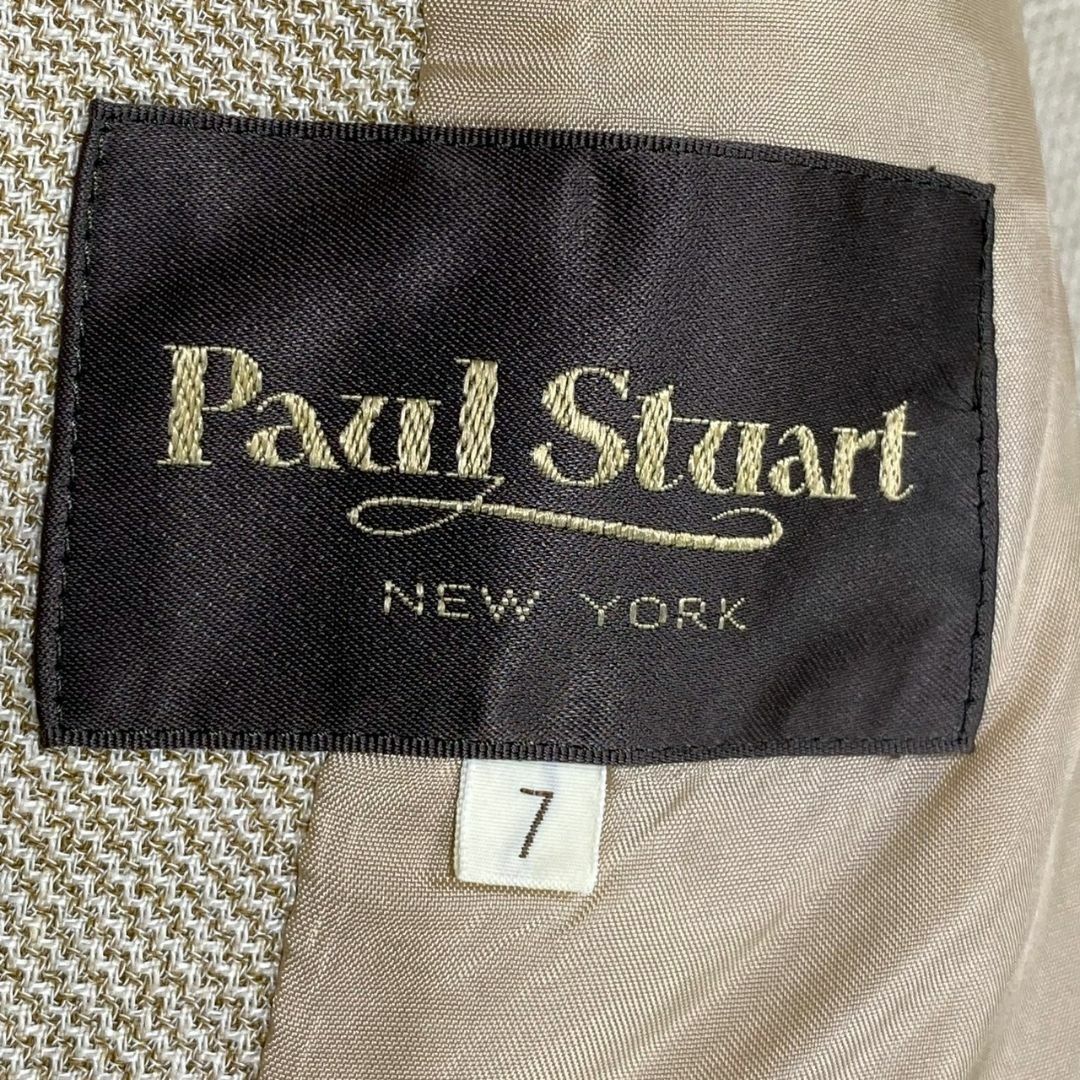 Paul Stuart(ポールスチュアート)の『Paul Stuart』ポールスチュアート (7) リネンセットアップ レディースのジャケット/アウター(テーラードジャケット)の商品写真