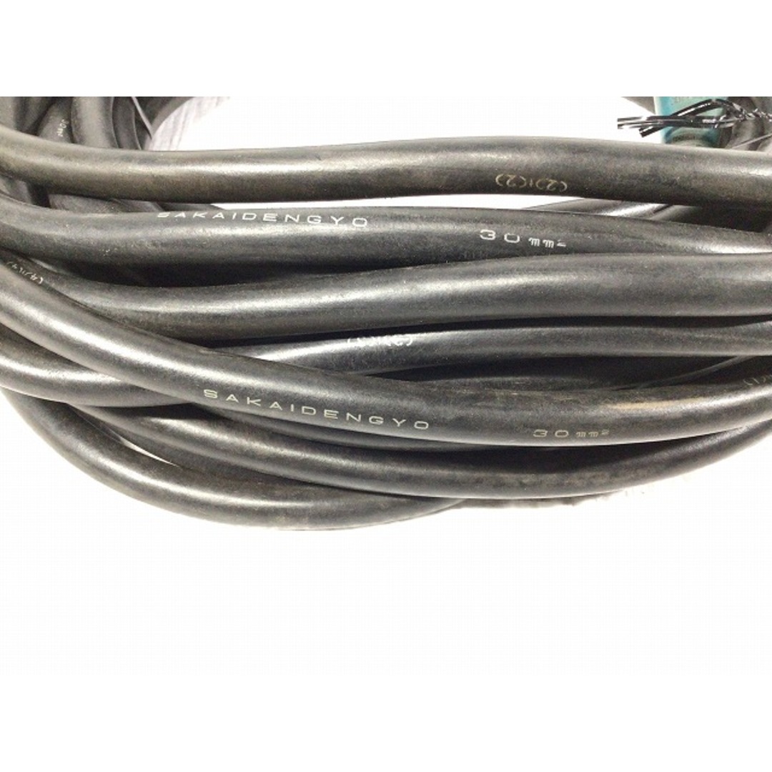 ☆中古品☆堺電業 キャプタイヤケーブル 20m×2巻き コード記載 ☆中古品☆堺電業 キャプタイヤケーブル 20m×2巻き コード記載