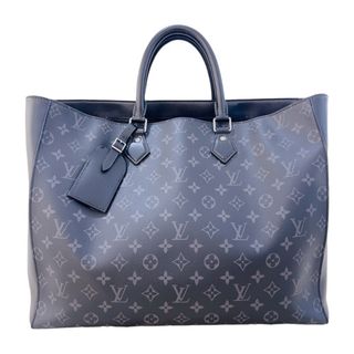 ルイヴィトン(LOUIS VUITTON)の　ルイ・ヴィトン LOUIS VUITTON グランサック M44733 ブラック シルバー金具 モノグラム・エクリプス メンズ トートバッグ(トートバッグ)