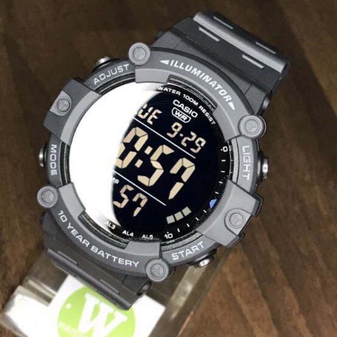 CASIO - カシオ デジタル腕時計 未使用新品 海外モデル ビッグ CASIO - カシオ デジタル腕時計 未使用新品 海外モデル ビッグ