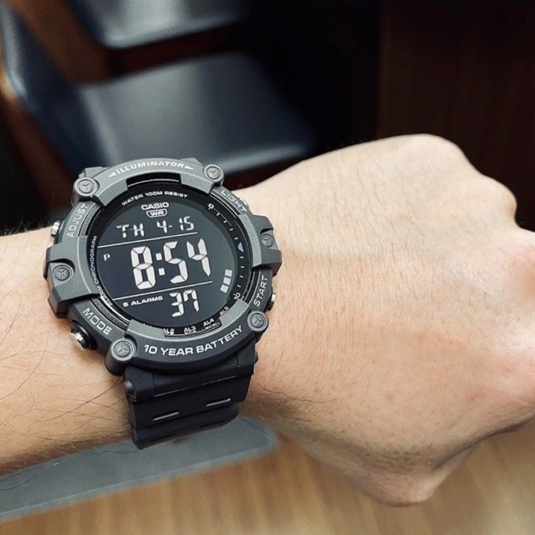 CASIO - カシオ デジタル腕時計 未使用新品 海外モデル ビッグ CASIO - カシオ デジタル腕時計 未使用新品 海外モデル ビッグ