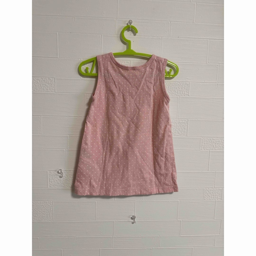 MUJI (無印良品)(ムジルシリョウヒン)のベビーノースリーブTシャツ 80cm キッズ/ベビー/マタニティのベビー服(~85cm)(Ｔシャツ)の商品写真