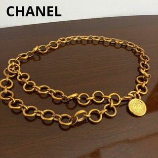 シャネル(CHANEL)のCHANEL【希少】レア　チェーンベルト　ヴィンテージ　アクセサリー(ベルト)