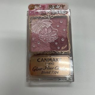 キャンメイク(CANMAKE)のキャンメイク(CANMAKE) グロウフルールチークス B02 ローズバレリーナ(チーク)