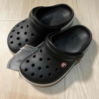 クロックス(crocs)の新品 21㎝ クロックス クロックバンド ブラック(サンダル)