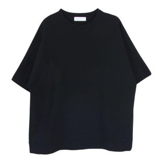 ターン エー TURN A TAT002-02 ビスコース ナイロン ハイストレッチ 度詰め ポンチ ドルマンスリーブ カットソー 半袖 Tシャツ ブラック系 4【中古】(シャツ)