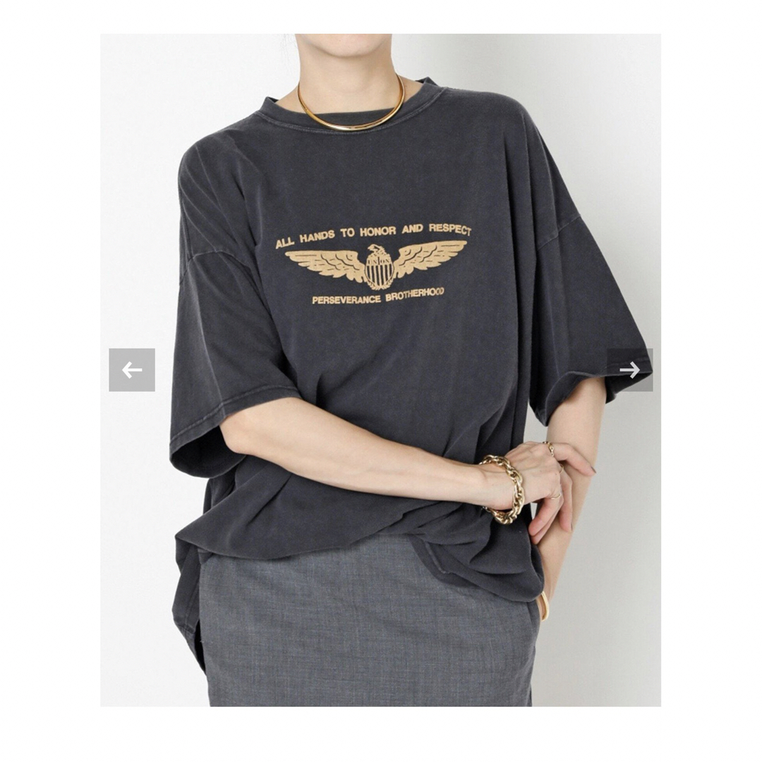 L'Appartement DEUXIEME CLASSE(アパルトモンドゥーズィエムクラス)のMUSE de Deuxieme Classe *ecstatic Tシャツ レディースのトップス(Tシャツ(半袖/袖なし))の商品写真