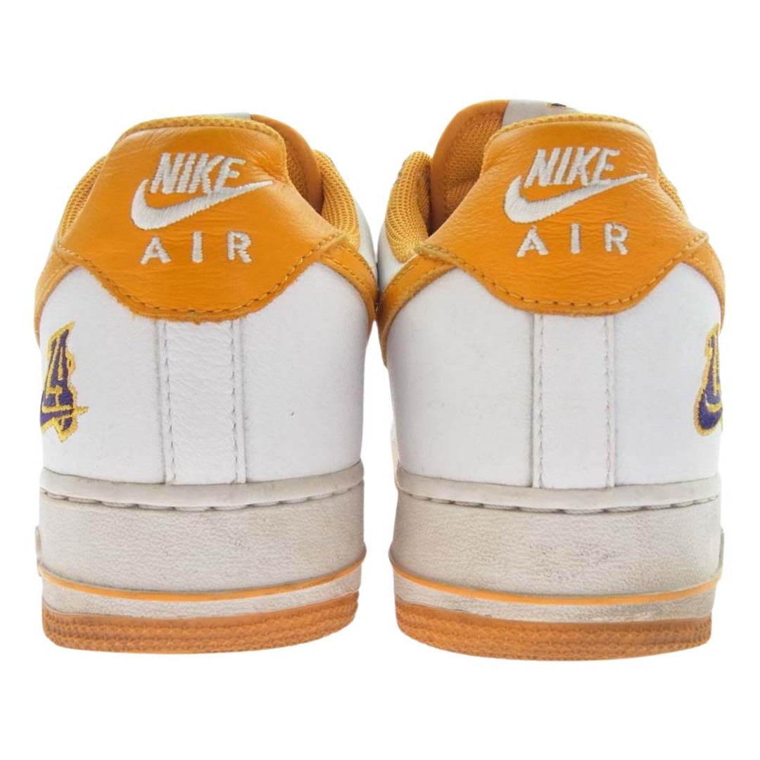 NIKE(ナイキ)のNIKE ナイキ スニーカー 845053-103 AIR FORCE 1 LOW RETRO LA WHITE エアフォース1 ロー レトロ ロサンゼルス スニーカー ホワイト系 オレンジ系 26.5cm【中古】 メンズの靴/シューズ(スニーカー)の商品写真