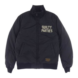 ワコマリア(WACKO MARIA)のWACKO MARIA ワコマリア ダウンジャケット 13AW 13AW-OUT-06 GUILTY PARTIES TALONジップ タンカース ダウンジャケット ブラック系 S【中古】(その他)