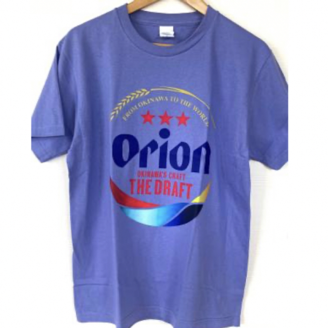 オリオンビール　Tシャツ　ブルーパープル　L メンズのトップス(Tシャツ/カットソー(半袖/袖なし))の商品写真