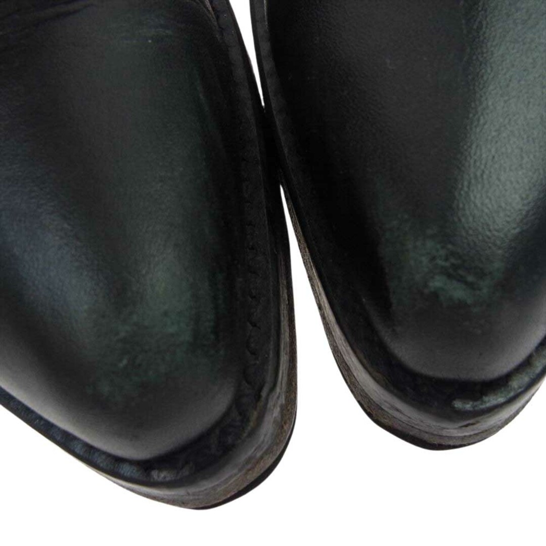Yohji Yamamoto(ヨウジヤマモト)のYohji Yamamoto ヨウジヤマモト ブーツ FU-E04-723-172 ポインテッドトゥ サイドジップ レザー ブーツ シューズ ブラック系【中古】 レディースの靴/シューズ(ブーツ)の商品写真