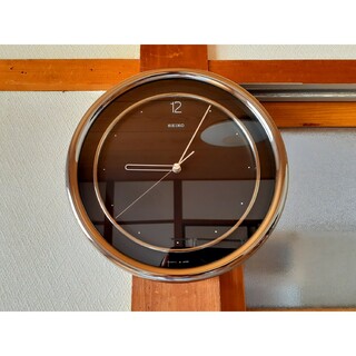 セイコー(SEIKO)の80's　SEIKO　掛け時計　ポストモダン　ビンテージ　レトロ　元箱付き(掛時計/柱時計)