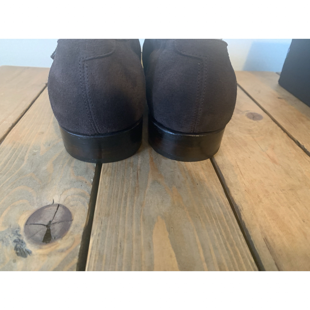 SANYO YAMACHO(サンヨウヤマチョウ)の美品：三陽山長　シングルモンク　7.5表記 メンズの靴/シューズ(ドレス/ビジネス)の商品写真