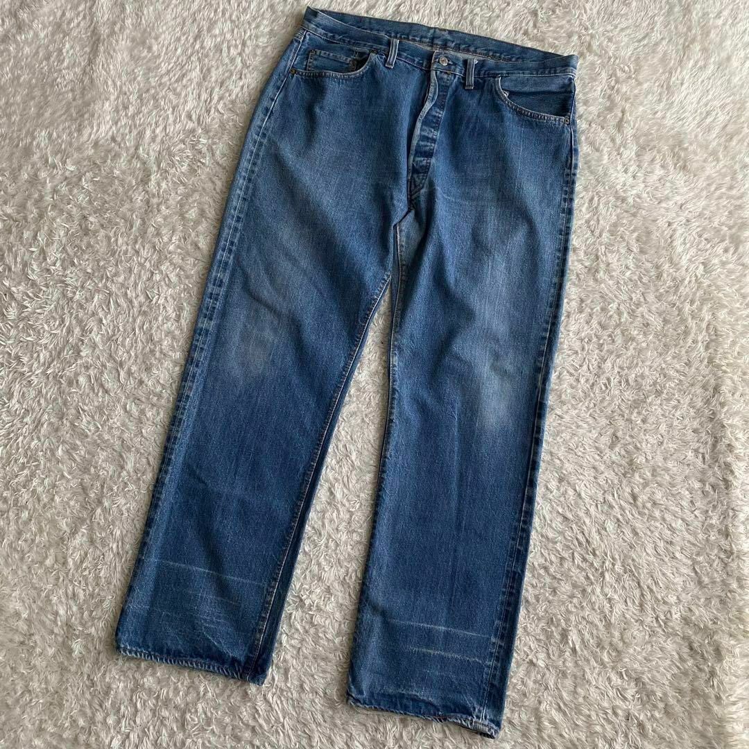 Levi's(リーバイス)の★レア 70s リーバイス 501XX 66前期 赤耳 USA製 極太 W42 メンズのパンツ(デニム/ジーンズ)の商品写真