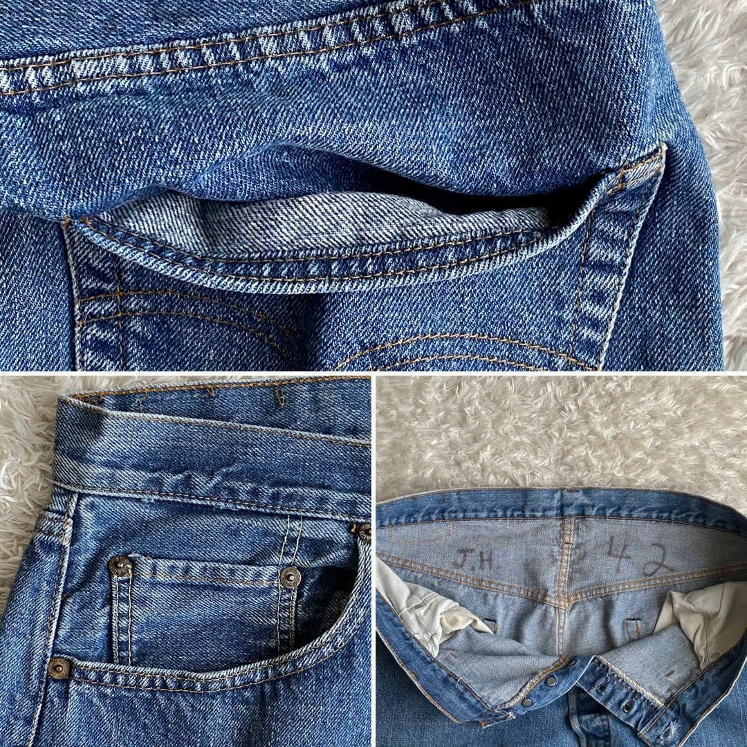 Levi's(リーバイス)の★レア 70s リーバイス 501XX 66前期 赤耳 USA製 極太 W42 メンズのパンツ(デニム/ジーンズ)の商品写真