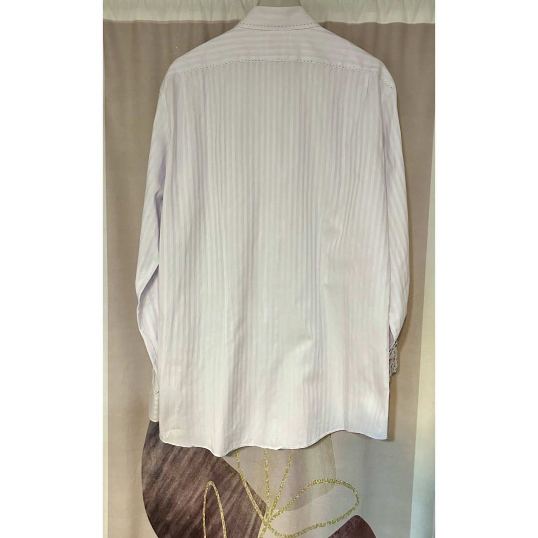 Paul Smith(ポールスミス)のポールスミス コントラスト ステッチ ドビー  ストライプ ドレスシャツ メンズのトップス(シャツ)の商品写真
