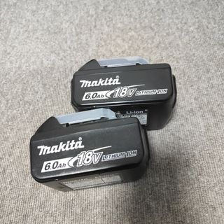 Makita - 美品！　マキタ　純正　18V  バッテリー　BL1860Bｘ2