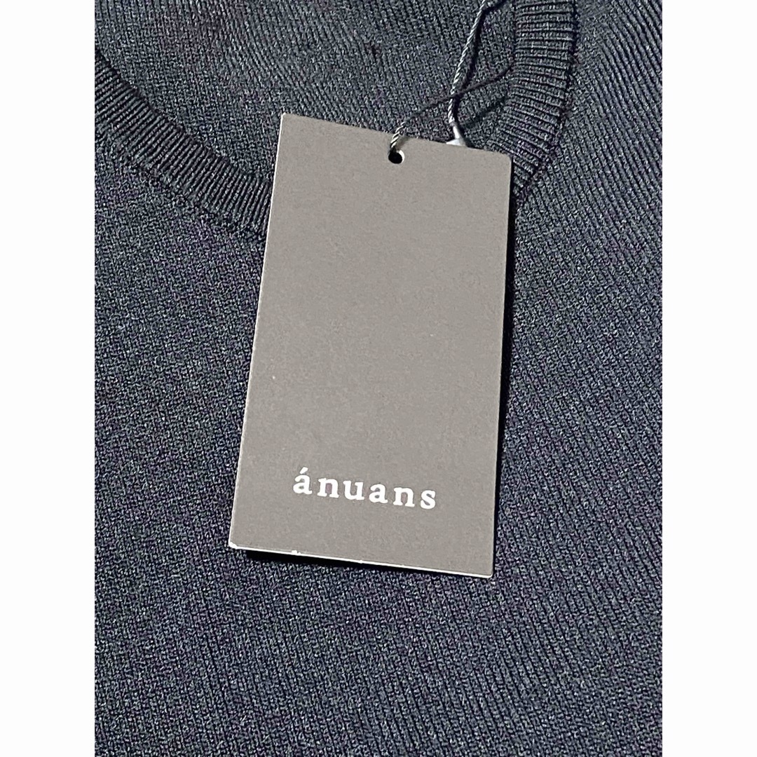 ánuans(アニュアンス)のコンパクトシルエットニットプルオーバー　アニュアンス　anuans レディースのトップス(ニット/セーター)の商品写真