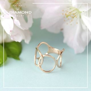 華奢ジュエリー　華奢リング　華奢アクセサリー　K18　エタニティリング(リング(指輪))