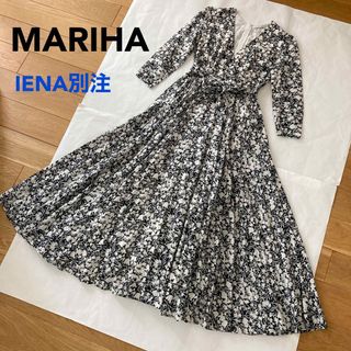 MARIHA - 【IENA別注】MARIHA マリハ 春のマドモワゼルのドレス 花柄 七分袖