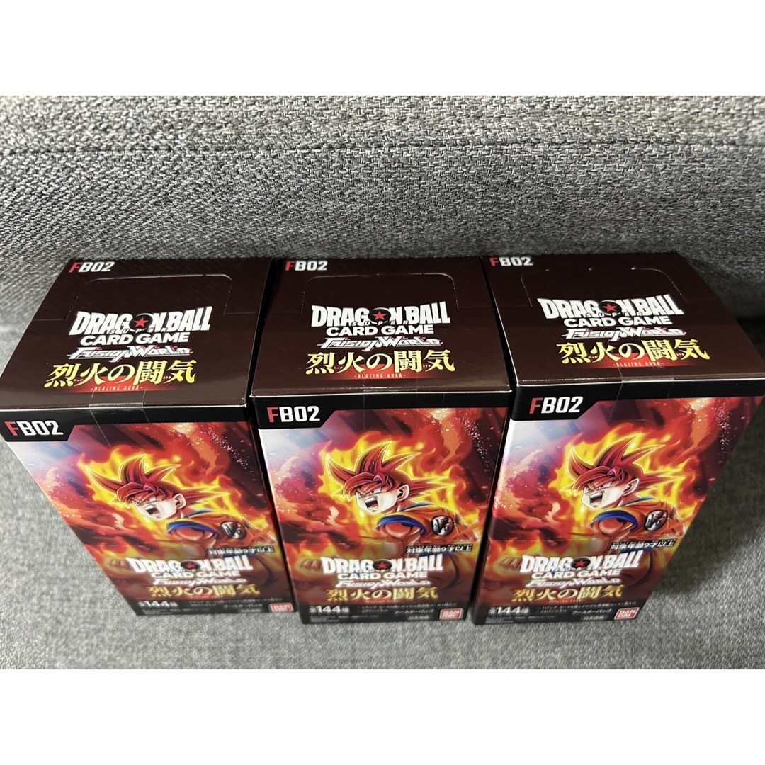ドラゴンボール(ドラゴンボール)のドラゴンボール　フュージョンワールド　烈火の闘気　BOX テープ付き　新品未開封 エンタメ/ホビーのトレーディングカード(Box/デッキ/パック)の商品写真