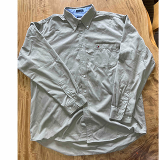 トミーヒルフィガー(TOMMY HILFIGER)のトミーフィルフィガー　メンズシャツ XL(シャツ)
