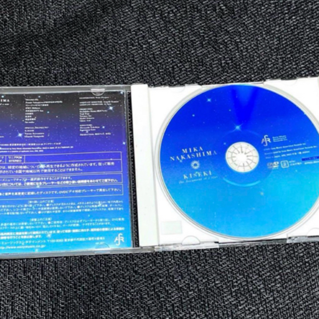 中島美嘉/KISEKI the document of a star DVD エンタメ/ホビーのDVD/ブルーレイ(ミュージック)の商品写真