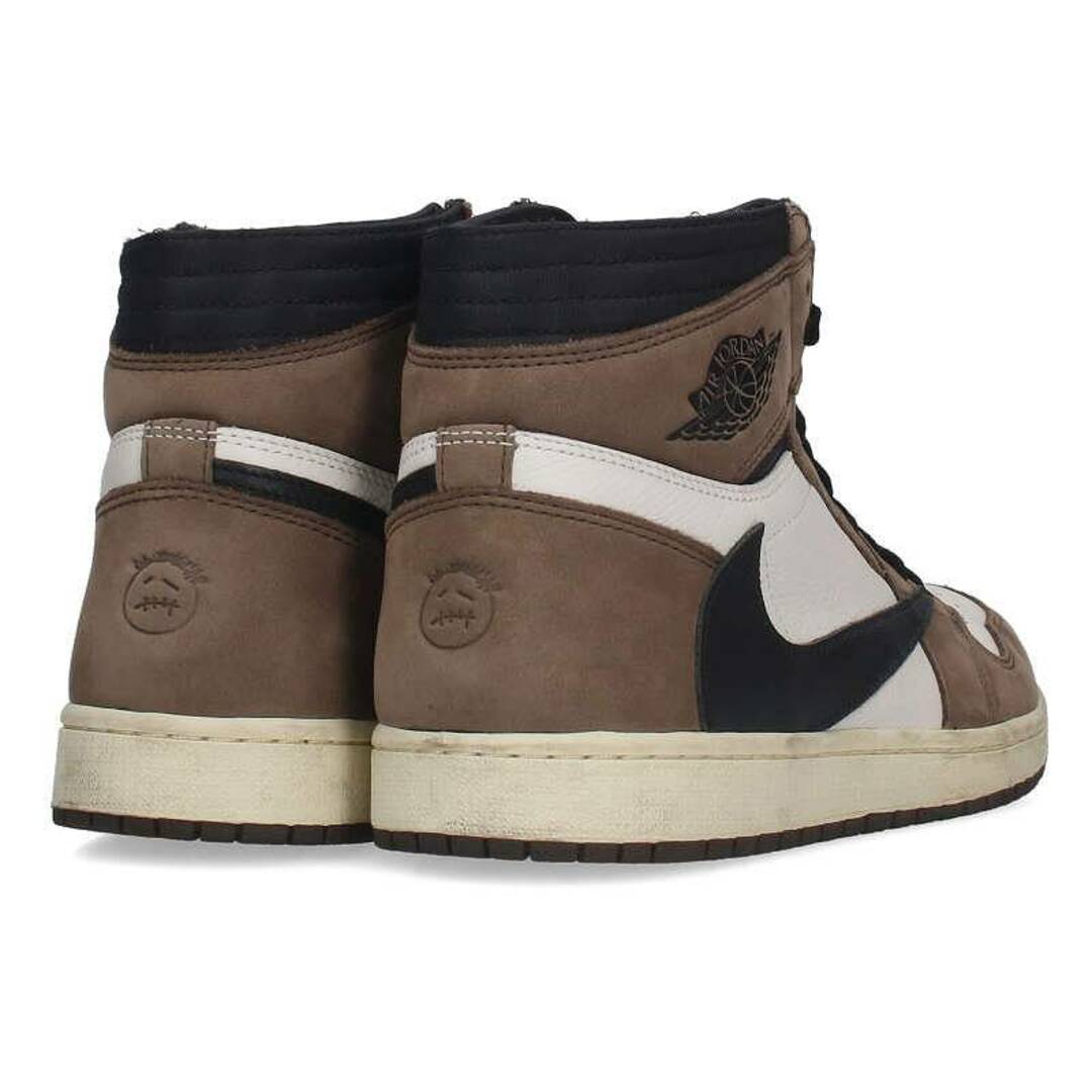 NIKE(ナイキ)のナイキ ×トラヴィススコット Travis Scott  AIR JORDAN 1 HIGH OG TS TRAVIS SCOTT CD4487-100 エアジョーダン1ハイオージースニーカー メンズ 28.5cm メンズの靴/シューズ(スニーカー)の商品写真