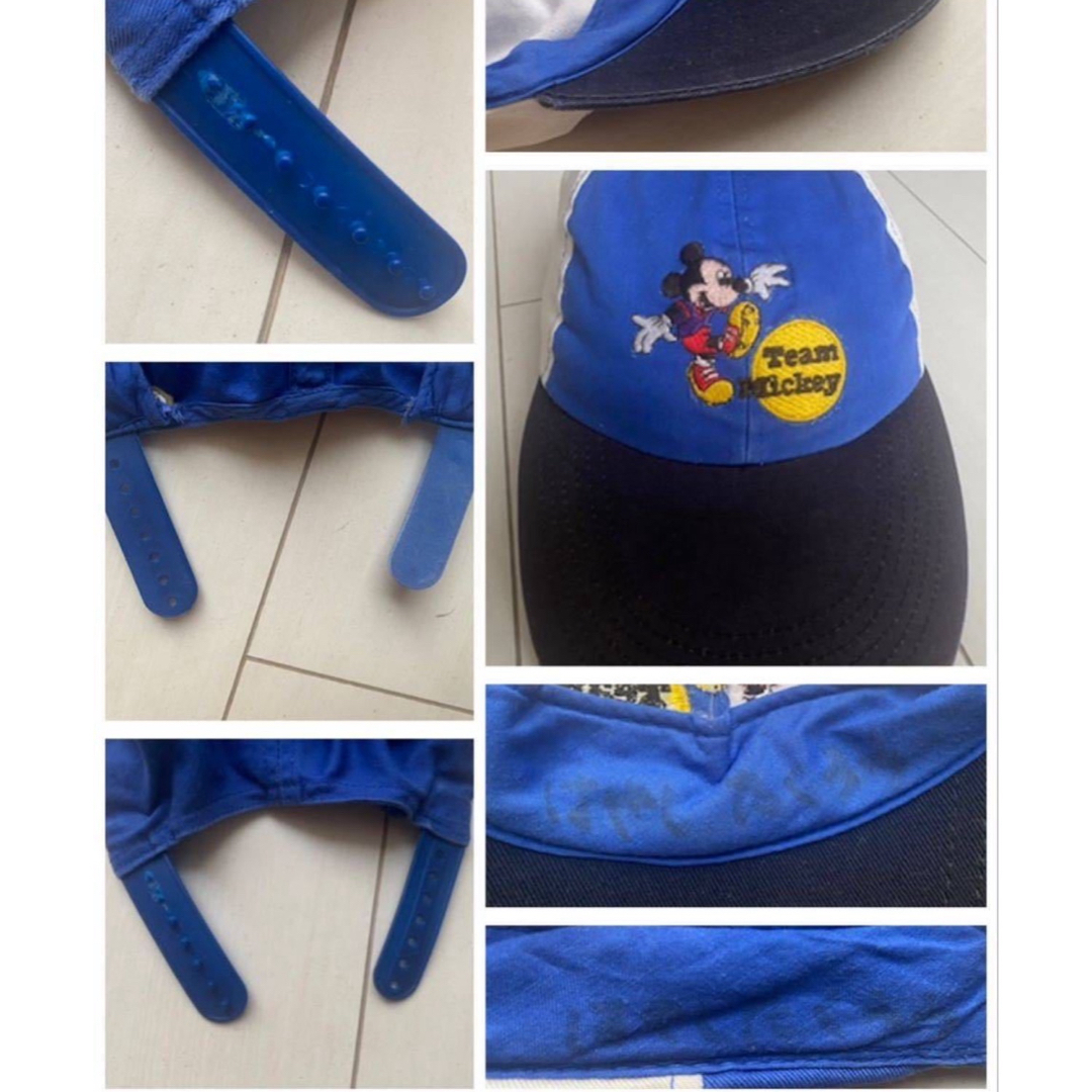 Disney(ディズニー)の90s old DISNEY TEAM MICKEY LONG BILL CAP メンズの帽子(キャップ)の商品写真