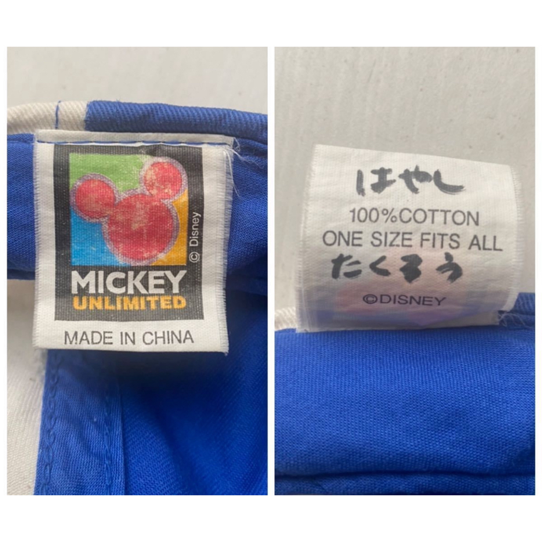 Disney(ディズニー)の90s old DISNEY TEAM MICKEY LONG BILL CAP メンズの帽子(キャップ)の商品写真