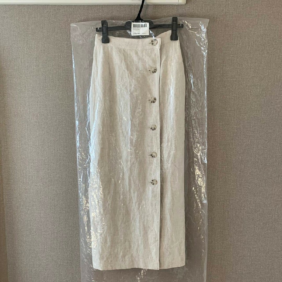 DouDou(ドゥドゥ)の【未使用】DouDou ボタンタイトスカート レディースのスカート(ロングスカート)の商品写真