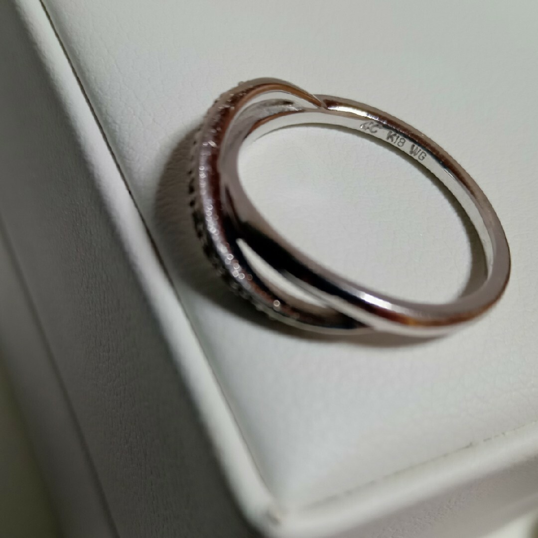 4℃(ヨンドシー)のヨンドシーk18WGリング レディースのアクセサリー(リング(指輪))の商品写真