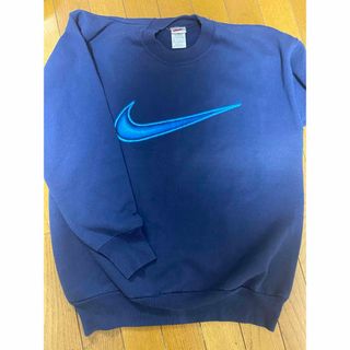 古着　NIKEロゴトレーナー　M