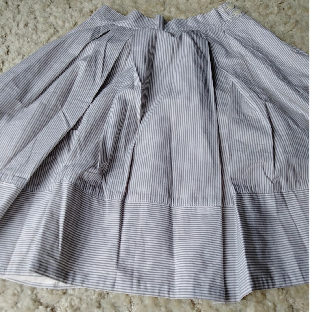 heather(ヘザー)の可愛いストライプ☆ミニスカート レディースのスカート(ミニスカート)の商品写真