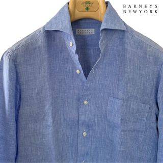 BARNEYS NEW YORK - 夏シャツ/BARNEYS NEW YORK/リネンシャツ