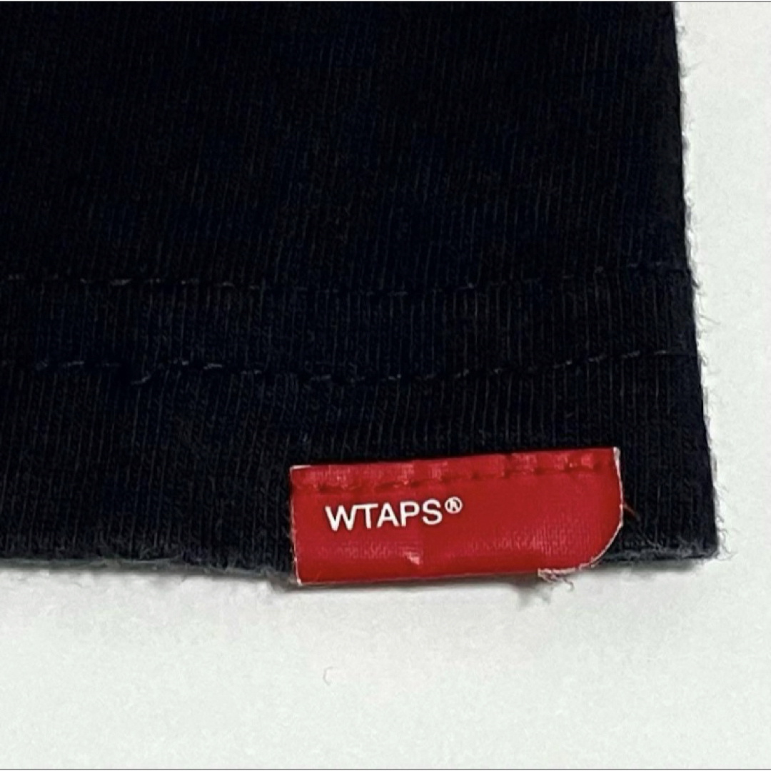 W)taps(ダブルタップス)の【人気】WTAPS　ダブルタップス　ロゴTシャツ　刺繍ロゴ　サンダーマーク メンズのトップス(Tシャツ/カットソー(半袖/袖なし))の商品写真