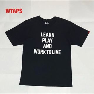 ダブルタップス(W)taps)の【人気】WTAPS　ダブルタップス　ロゴTシャツ　刺繍ロゴ　サンダーマーク(Tシャツ/カットソー(半袖/袖なし))