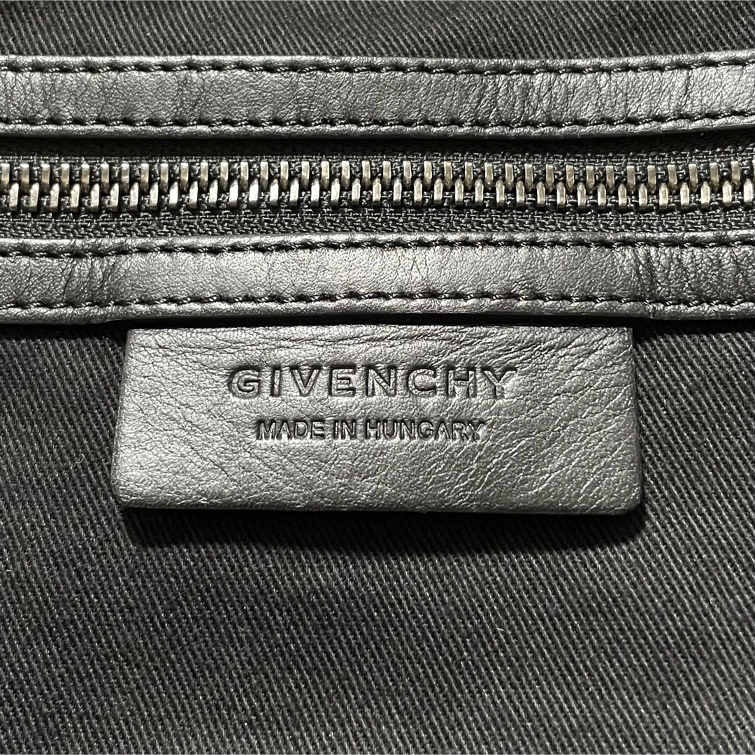 GIVENCHY(ジバンシィ)の本物 ジバンシィ サイドジップ レザー トートバッグ ハンドバッグ ブラウン系 レディースのバッグ(トートバッグ)の商品写真