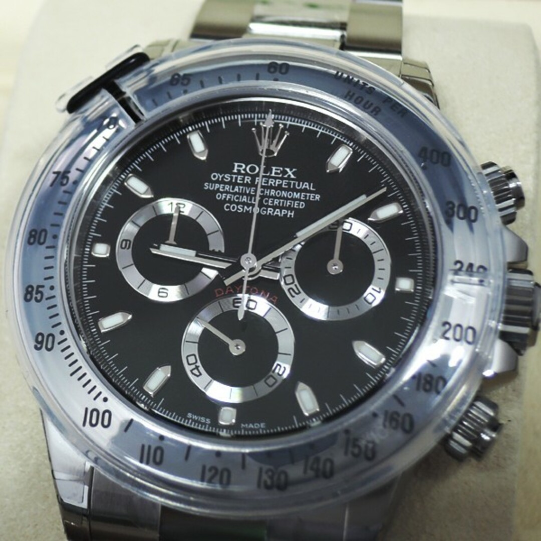 ROLEX(ロレックス)のROLEXデイトナ116520(ベゼルカバー) メンズの時計(腕時計(アナログ))の商品写真