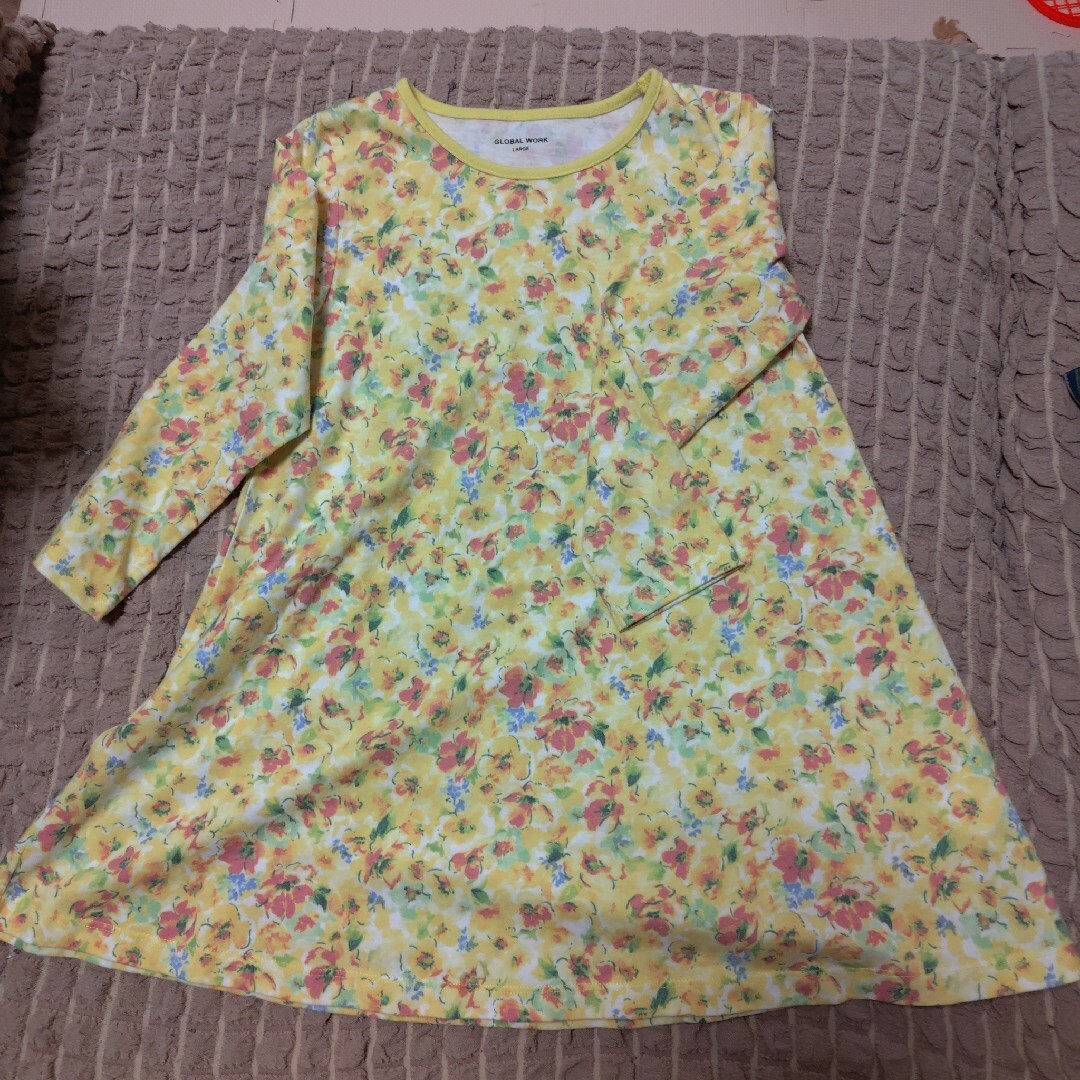 GLOBAL WORK(グローバルワーク)のワンピース キッズ/ベビー/マタニティのキッズ服女の子用(90cm~)(ワンピース)の商品写真