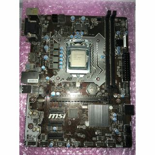 【セット】LGA1151マザー　MSI H110M-S03+CPU/OSおまけ(PCパーツ)