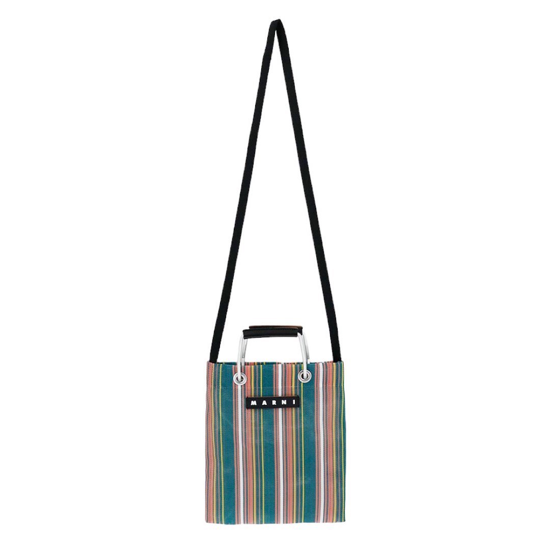 MARNI - マルニ ストライプ ミニショルダーバッグ MARNI ベイ MARNI - マルニ ストライプ ミニショルダーバッグ MARNI ベイ