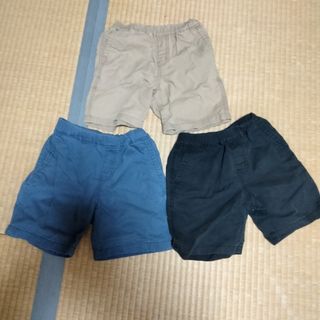 ユニクロ(UNIQLO)のユニクロ　110 ハーフパンツ　半ズボン　ショートパンツまとめ売り(パンツ/スパッツ)